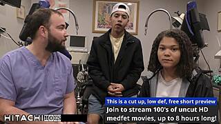 FRESHMAN CUMS HARD From Boyfriend's Hitachi On Pussy!