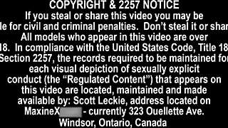 tears of joy as Scott Rhodes sybians Maxine then blasts her face with cum
