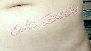 Calia Qadehs Begs for Creampie Cumshot Filling Her Panties and Dripping Pussy in Hot Session