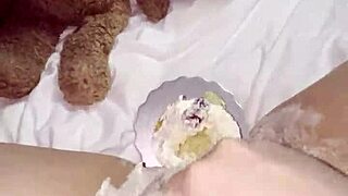 Virgin Step-Sister's Cake Masturbation Longing