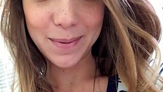 coed gets her shaved pussy facesat and licked by new sorority girl pov