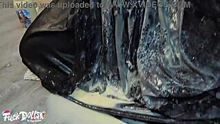 oktober-fist festival: ashley cumstar spews piss, drinks it, takes rough vaginal creampie