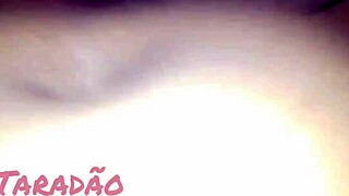 Submissive fat Latina mature licks huge saggy tits then takes cock assfucking POV