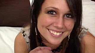 Riley Reid's First Time Blowjob Facial Cumshot in HD POV