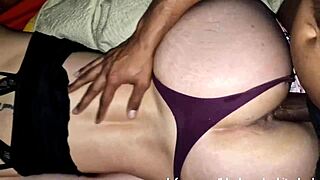 roommate's boyfriend fucks my big ass hard doggystyle pov
