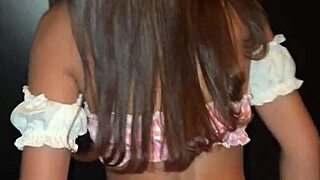 Skinny Halloween Wife Swings on Monster Cock for Cuckold Creampie Party