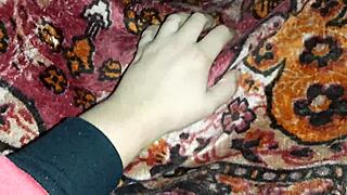 girlfriend wakes me with halloween tent cunnilingus to wild orgasm