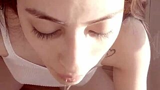 imagine my eyes like this while you fuck my wet pussy deep 😍👀💦 long hair petite teen uncensored
