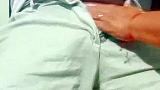 granny, model that lingerie ass for me... now deepthroat my cock like a pro?