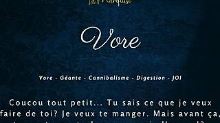 Whoa, french giantess vore joi commands huge jerk off now!