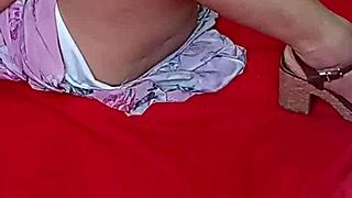 Chubby Wife Masturbates Alone at Home Again in Homemade Cuckold Fetish