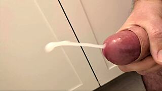 check this epic slow motion cum blast in the bath