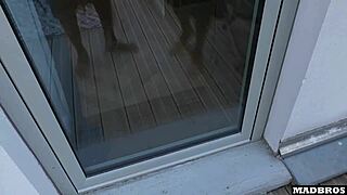 omg hot hungarian babe bent over takes rough anal dp monster bbc in her massage parlor ugh