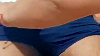 granny, model that lingerie ass for me... now deepthroat my cock like a pro?