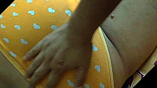 Wife on period sleeps while cuckold husband films her on ranch