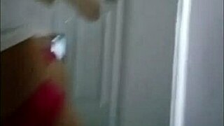 Juicy Big Natural Titted Latina Milf Slut Caught in Bathroom by Cock for Pussy Pound