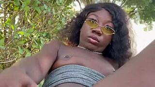 i crave her wet pussy play outside so bad