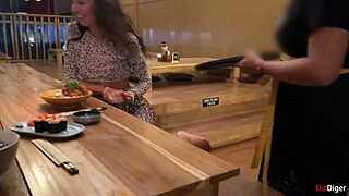 i cum on her face sushi bar cumwalk