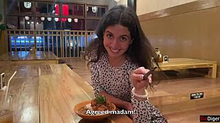 i cum on her face sushi bar cumwalk