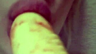 elzakom teases her sweet pussy lips with dildo so pretty