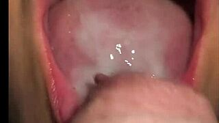 hey, watch sabrinafoxy swallow her boyfriend's hot load after that steamy blowjob?