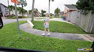 candy lane, loving that messy facial on bang bus ride?