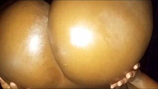 Horny Black Babe Fucked Hard by Massive BBC!