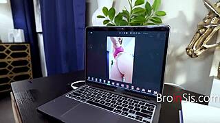 when blackmail turns stepsis sky wonderland into naughty blonde craving austin pierce's big cock unexpectedly