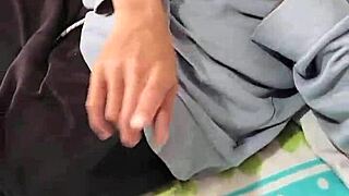 Mi prima sucks me off while family's downstairs? Muscular latina pov begs for it