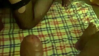 I made crossdresser lick my feet wrecked his ass then beat him with boxing gloves