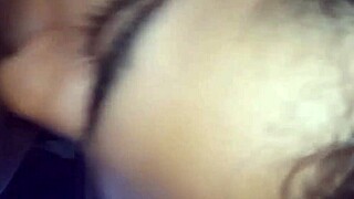 mi slave favorita, why do you deepthroat so good while storm rages? face flooded with my cum outside!