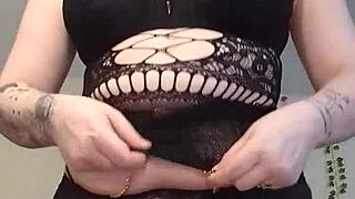 Nympho Girlfriend Begs for Dildo Play in See-Through Bra