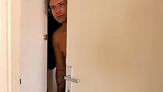 CAUGHT MY STEPSIS BENT OVER MASTURBATING TO HARDCORE DOGGY PORN!