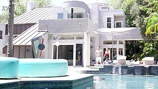 i ache watching mckenzie lee bent over taking client anal pounding doggystyle cumshot deepthroat