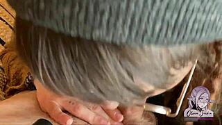 Close up on sloppy spit dripping down monster cock 😩💦🔥