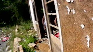 black milf mommy rides huge cock outdoors then takes it doggystyle deep