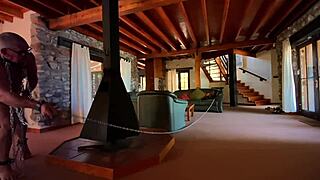 ever wonder what mistress april's punishment lesson feels like for her bound slave?