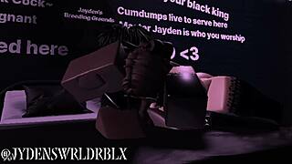 Fucking Roblox Snowbunny Fan with Massive Black Monster Cock in Wild Interracial Session