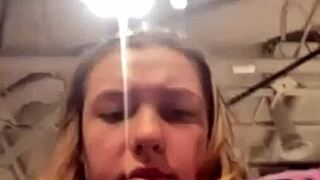 bbw teen masturbates wet pussy in taxi then mall closeup orgasm 😩💦🔥