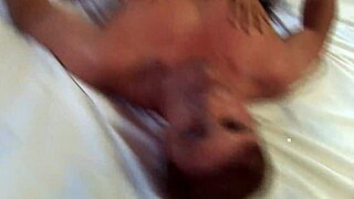 Slutty 18+ Teen Sucks Balls Deep in Fishnets Heels