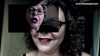 ever wonder what mistress april's punishment lesson feels like for her bound slave?