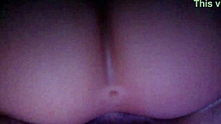 Nighttime play with big butt tan sex doll torso continues.