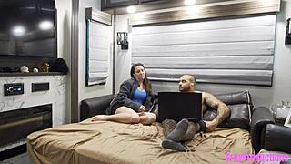 one chat roulette spin and step-brother claims my virgin pussy doggystyle