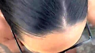 Mamei Unknown Brazilian Brunette Pierced Ponytail Public Beach Fuck
