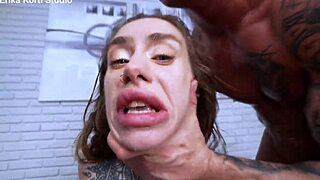 holy wood's first dp means big cocks stretch her tight holes wide
