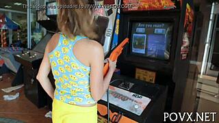 Zoe Foxx sucks and fucks POV rough!