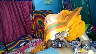 Desi Newlywed Wife Doggystyle Fucked Hard by Husband Blowjob