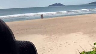 Milf Tongue Teases Stranger Into Public Ass Fuck