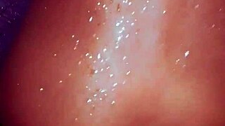 curvy latina enjoys solo shower fisting and panty play with hubby