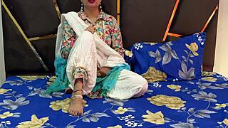 flirty bhabhi begs devar fuck her pregnant real orgasm hindi moans!